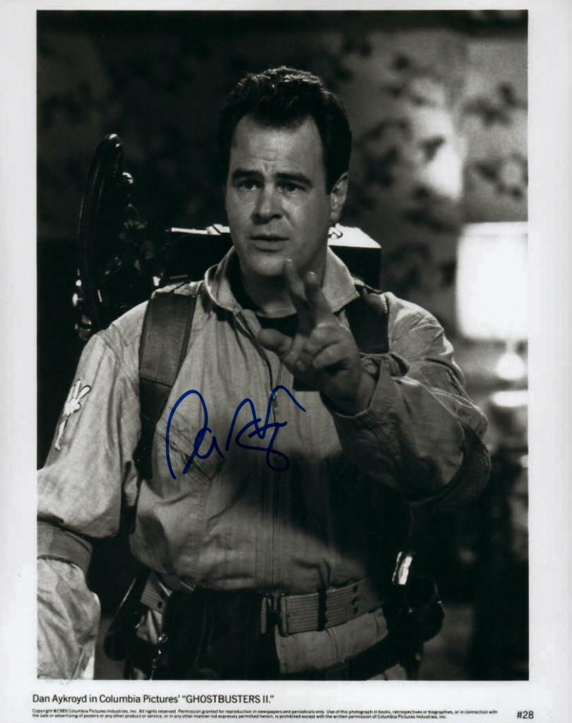 Dan Aykroyd Ghostbusters signed 8x10 Photo Poster painting picture good looking plus COA