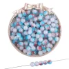 Dreamy Colors Jelly 50/100PCS Glass Beads DIY Bracelet
