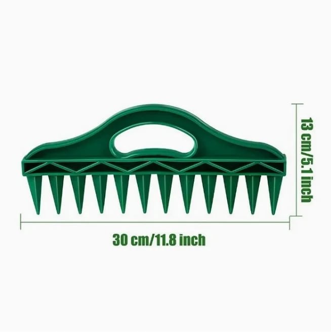 🍀12-Hole Plastic Handheld Seeder (Gardening Sowing Tool)🌱