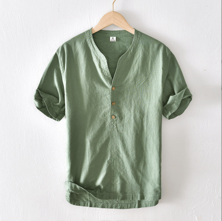 TOM HARDING LAGOS LINEN SUMMER SHIRT