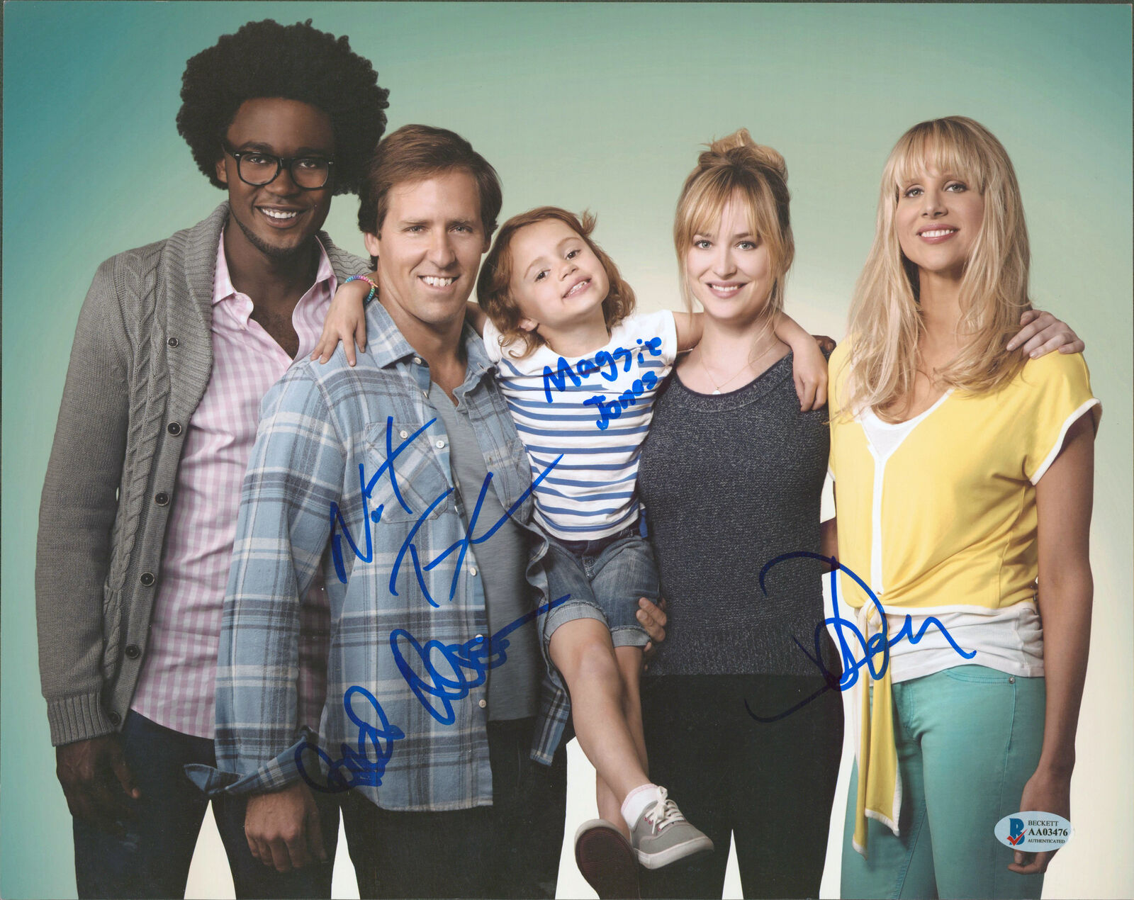 Ben & Kate (4) Faxon, Jones, Punch & Kellum Signed 11x14 Photo Poster painting BAS #AA03476