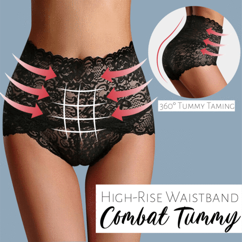 $9.99 Sexy Women's High Waisted Seamless Lace Panties