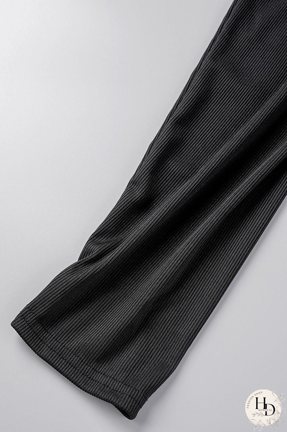 Black Sportswear Solid Patchwork Oblique Collar Sleeveless Two Pieces