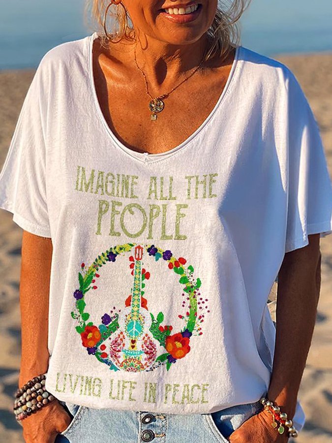 Hippie Graphic T-Shirt
