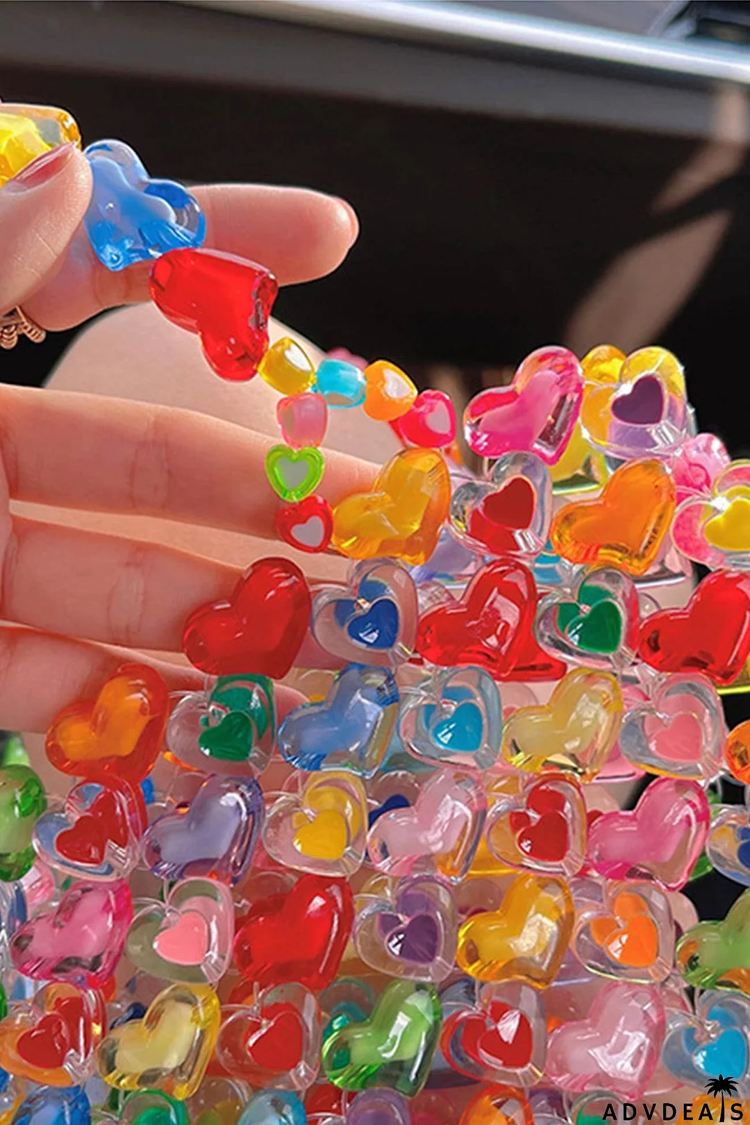 Jelly Love Handmade Beaded Bag