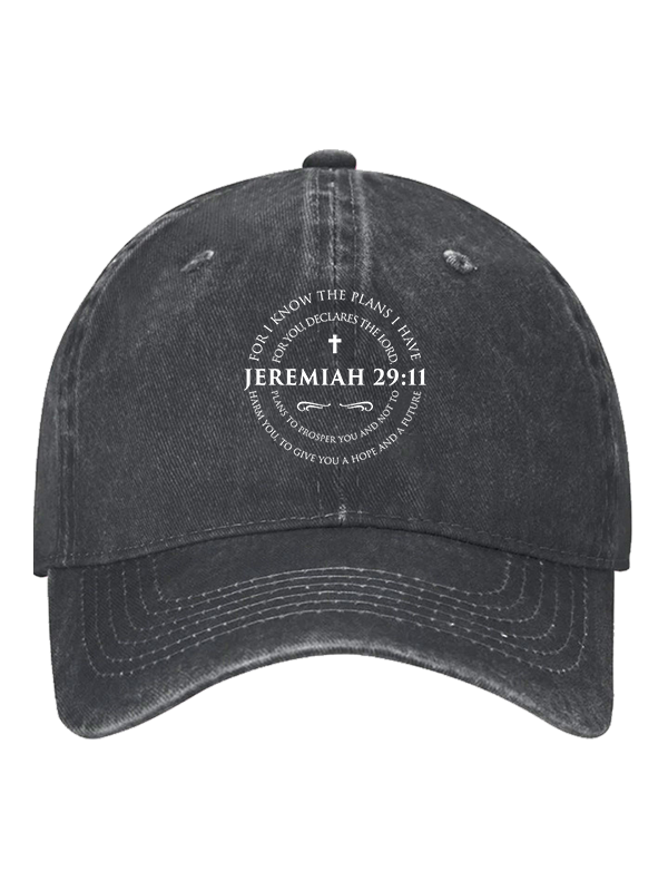 Jeremiah 29:11 Hat