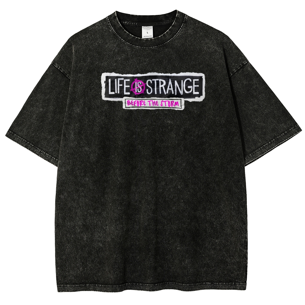Life Is Strange Unisex Fit Washed T-Shirt 2601016605