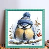 Winter Bird-11CT Stamped Cross Stitch Kit(40x40cm)