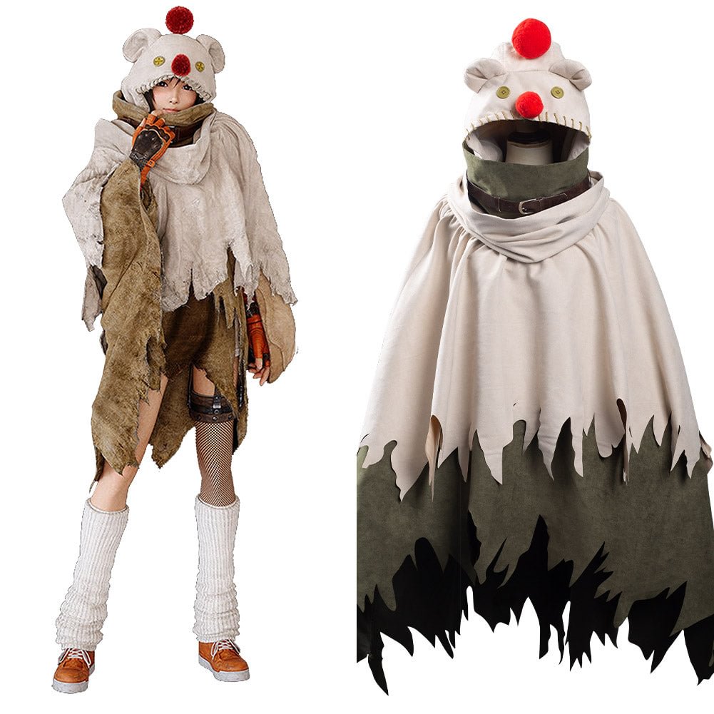 Final Fantasy VII Remake Yuffie Kisaragi Cosplay Kostüme Halloween Karneval Umhang