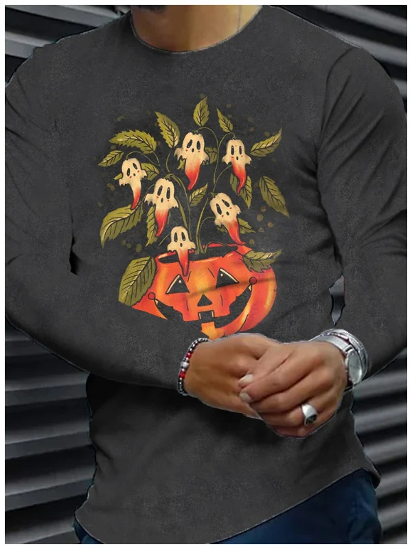 Broswear Halloween Long Sleeve T-Shirt