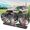 3 Head Electric Car Fan 2 Speeds Auto Air Circulation Fan for Home Desk Office