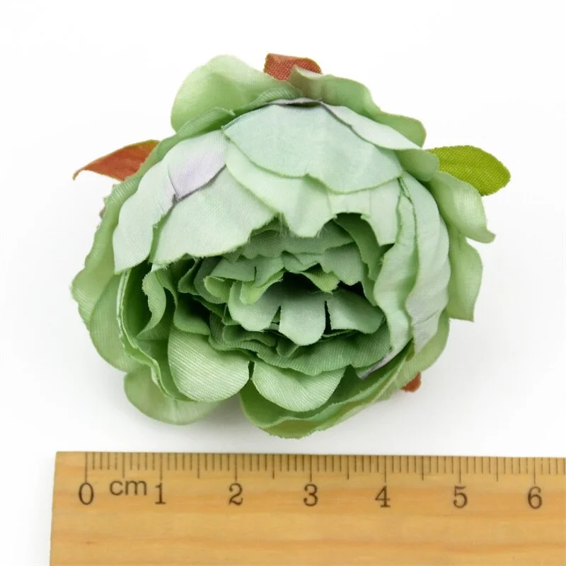 20pcs/lot 5cm Carnation Silk Fall Vivid Artificial Flower Head Home Wedding Decoration Diy Crafts Accessories Fake Rose Flowers