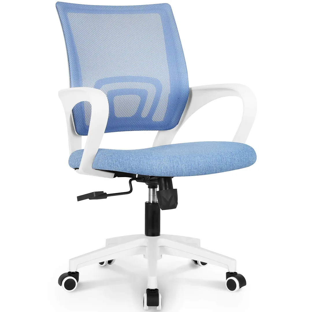 Comfort mesh racing seat with wheels