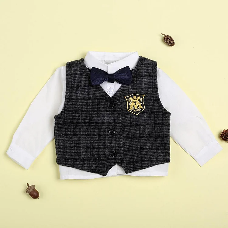  Gentleman bow tie top für 22'' Reborn Babypuppe Junge - RSDP-Rebornbabypuppen-Rebornbabypuppen.de