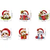 6Pcs Weihnachtskatze - 5d DIY Handwerk Wandhaken