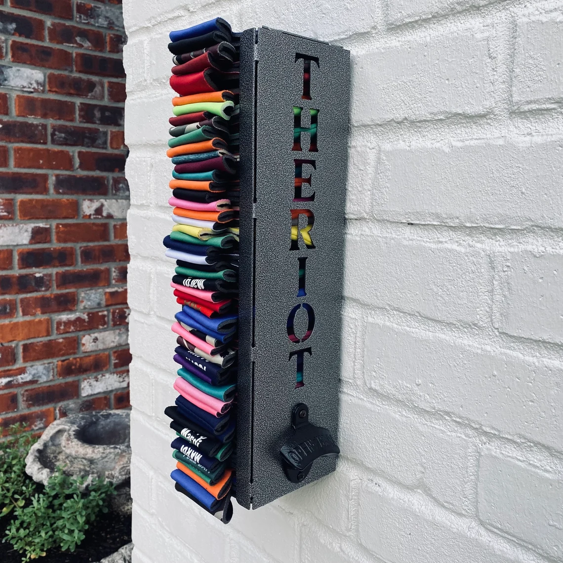 Custom Koozies Storage Holder With Bottle Opener