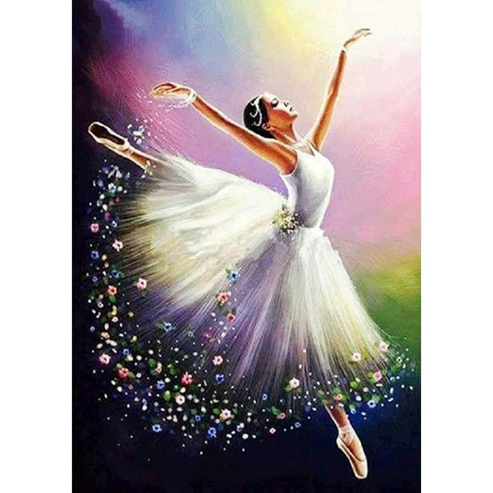 Full Round Diamond Painting - Ballet Girl(30*40cm)
