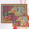 >SALE<Counted Cross Stitch Full Embroidery 14CT DIY Fruits Canvas Kit (J567)