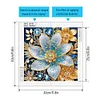 (4er-Pack) Blumen - speziell geformtes Diamantgemälde - 30*30cm