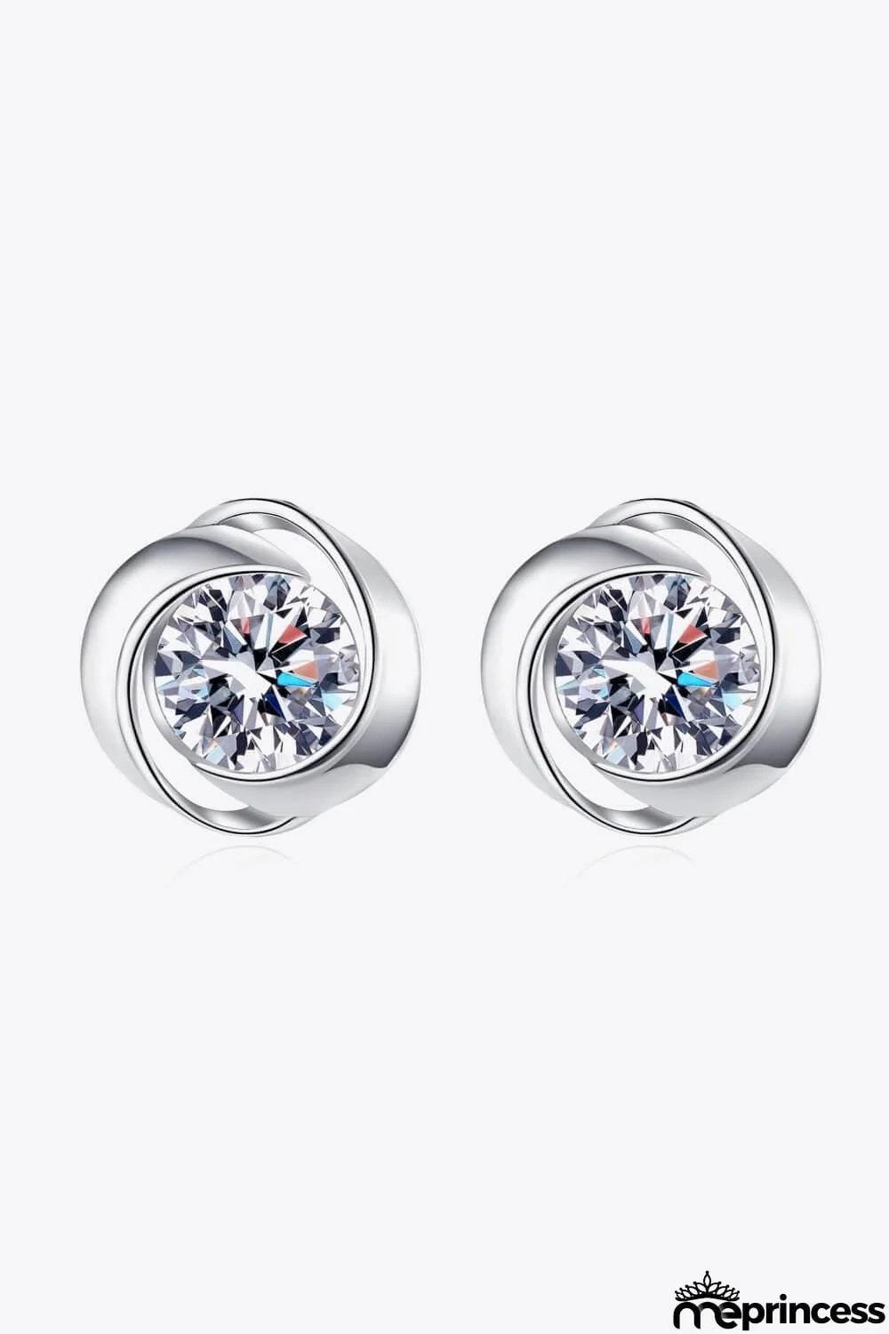 Feeling Fun Moissanite Stud Earrings