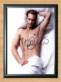 Alexander Skarsgard True Blood Signed Autographed Photo Poster painting Poster Print Memorabilia A2 Size 16.5x23.4