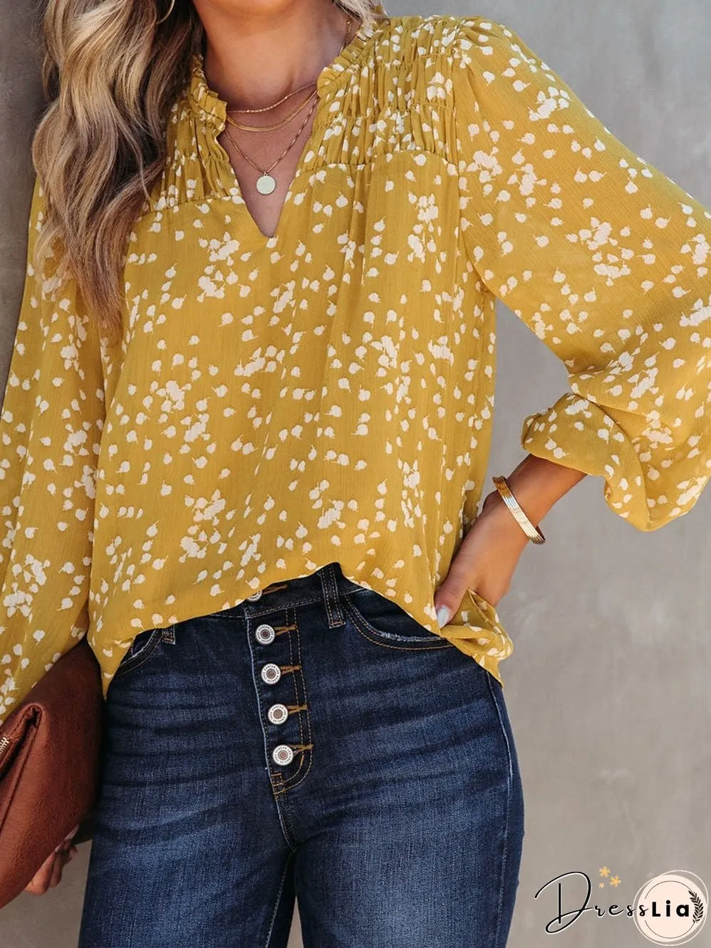 Casual Floral Top