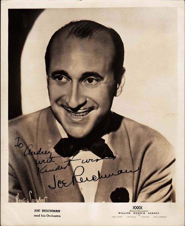 Vintage JOE REICHMAN Signed Photo Poster painting