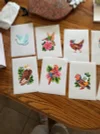 16pcs Mini Square Diamond Painting-Birds