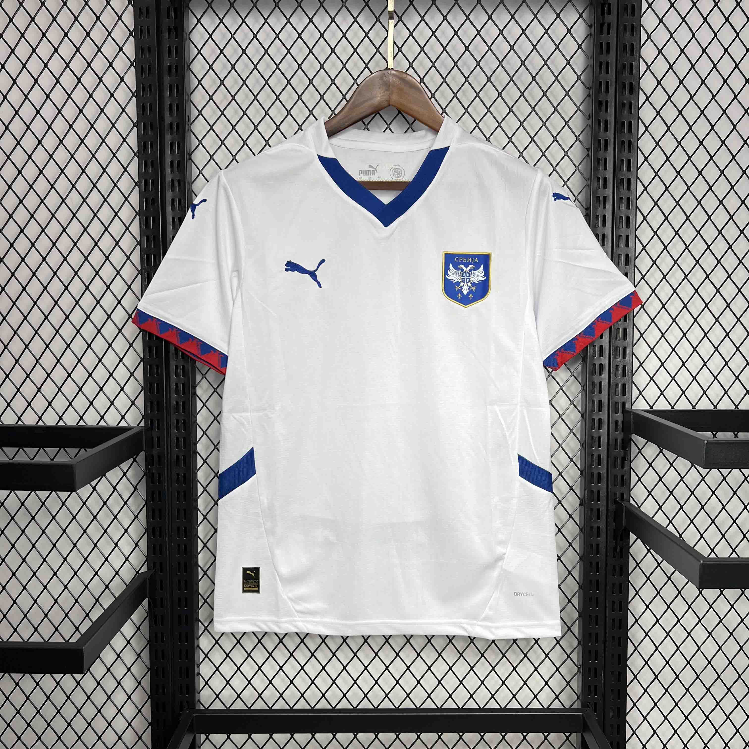 Serbia 2024 Away Jersey - Fans Version