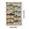Native Trout - Vintage Metal Signs - 20*30cm/30*40cm