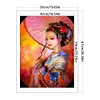 (Big Size)Antique Japanese Woman - 11CT Stamped Cross Stitch - 50*67cm