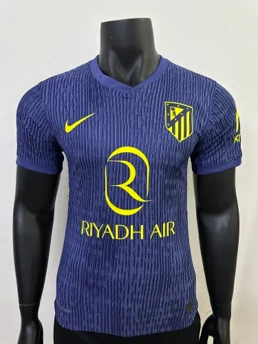25-26 Atletico Madrid away player version football jersey 1:1 Thai quality
