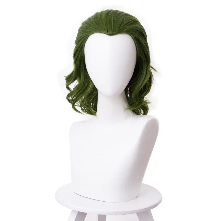 The Joker 2019 Joaquin Phoenix Arthur Fleck Joker Cosplay Wig Halloween Carnival Suit