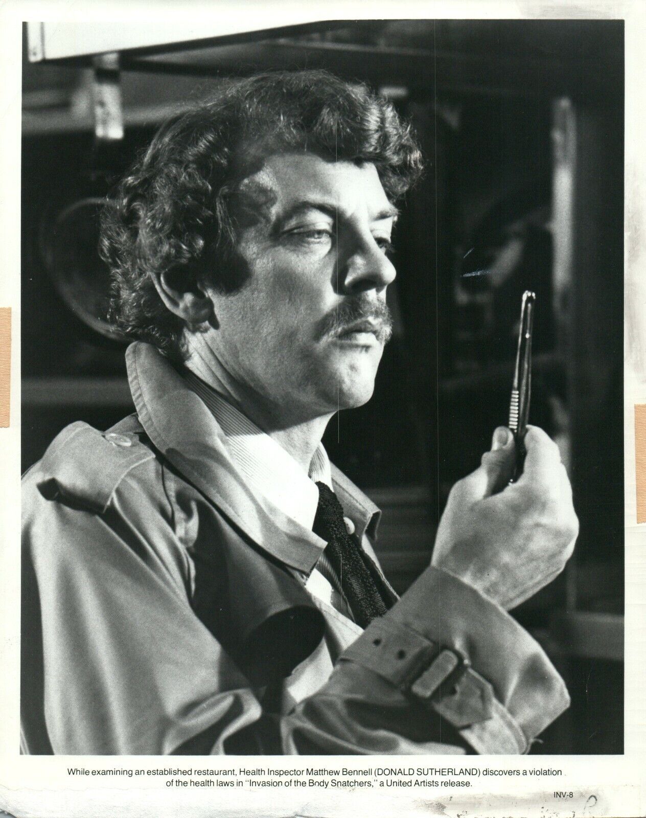 DONALD SUTHERLAND Actor 8x10 Promo Movie Photo Poster painting INVASION OF THE BODY SNATCHERS