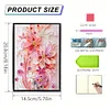 DIY Flowers A5 Special Shaped 50 Pages Diamond Painting Notebook