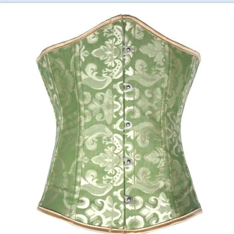 Sapubonva Corset Underbust Tops Sexy Plus Size Gothic Waist Cincher Workout Corsets Lingerie Shapewear Korsett Women Costume