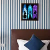Disney Princess Silhouettes-Full Round Diamond Painting 30*30CM
