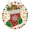 Christmas DIY Diamond Painting Acrylic Special Shape Pendant Hanging Kit