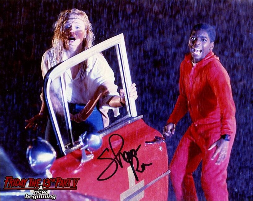 SHAVAR ROSS In-person Signed Photo Poster painting - Friday the 13th: A New Beginning