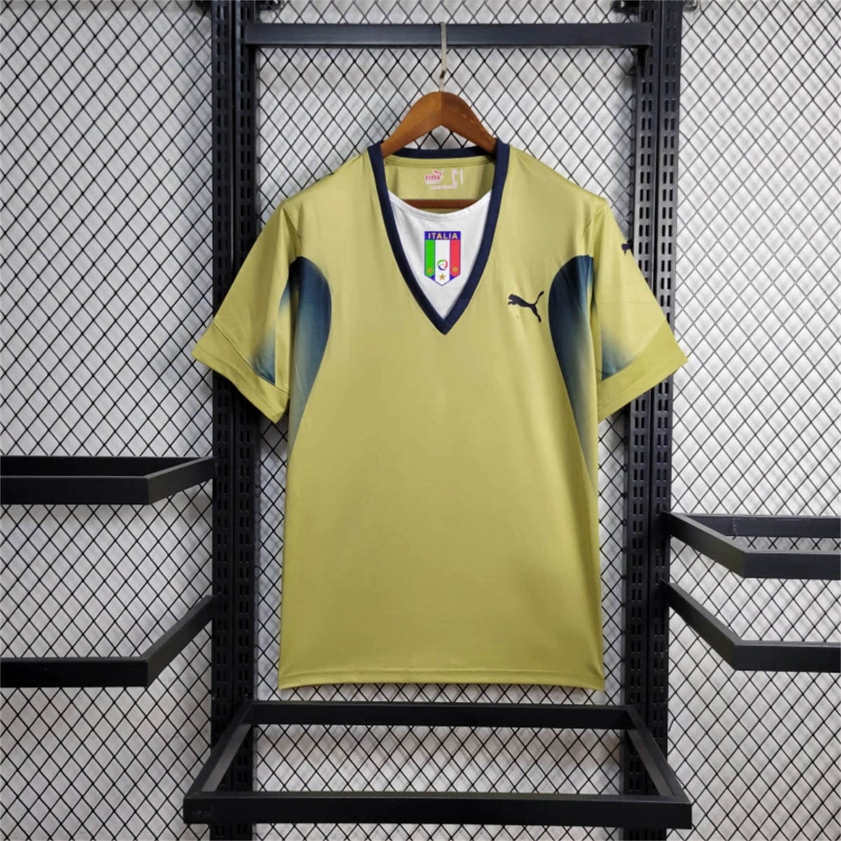 2006 Retro Italy Goalkeeper Football Shirt 1:1 Thai Quality- Maxi Kit
