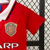 1999-2000 Retro KIDS Manchester United European Home Football Shirt 1:1 Thai Quality