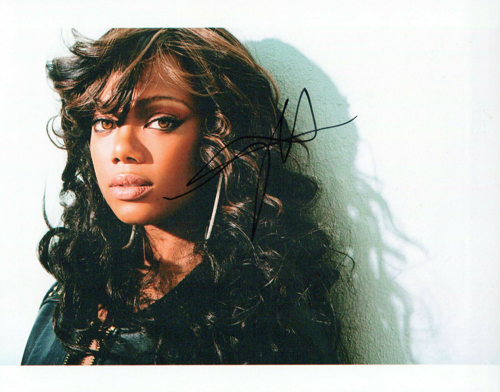 Tiffany Hines glamour shot autographed Photo Poster painting signed 8x10 #4