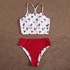 Gioiacombo&trade; Costume da bagno stampa ciliegie