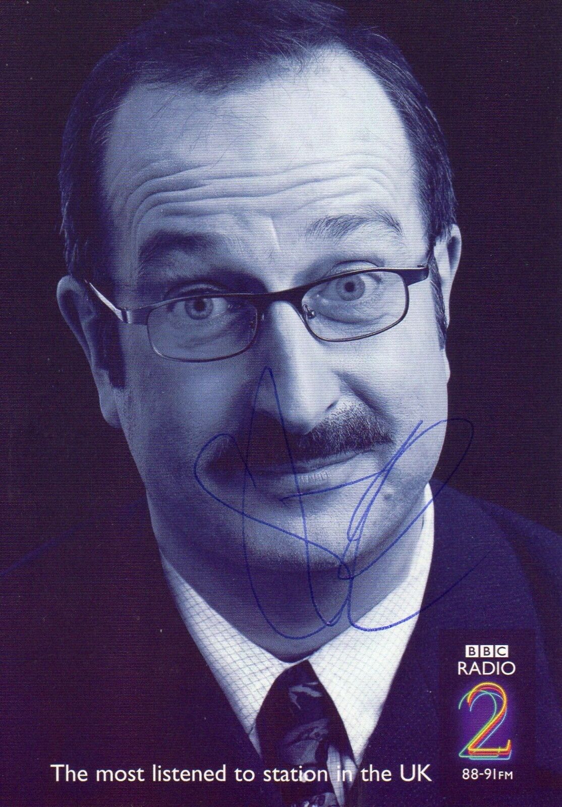 STEVE WRIGHT AUTOGRAPH, BBC RADIO 2 PRESENTER