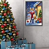 Diamond Painting -DIY Round Drill Christmas Cat(40x60cm)