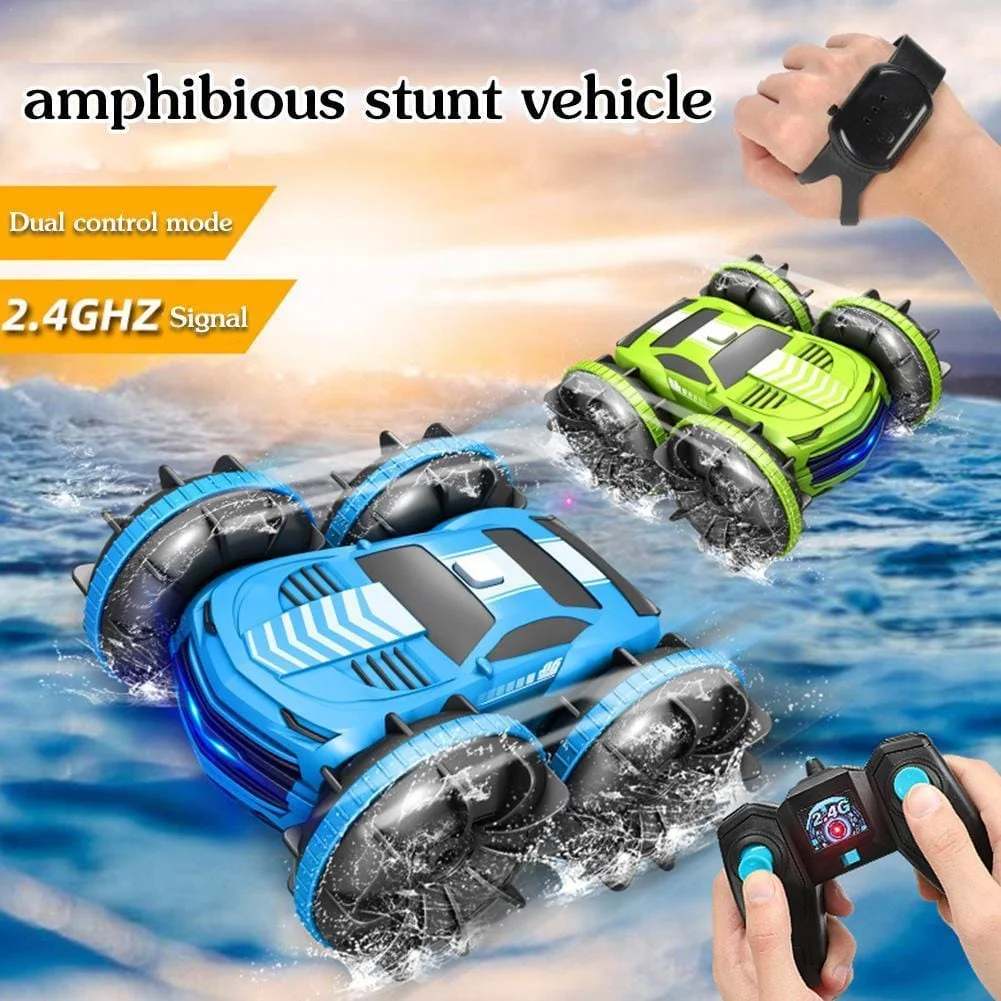 2 In1 Waterproof Radio Controlled Stunt Car