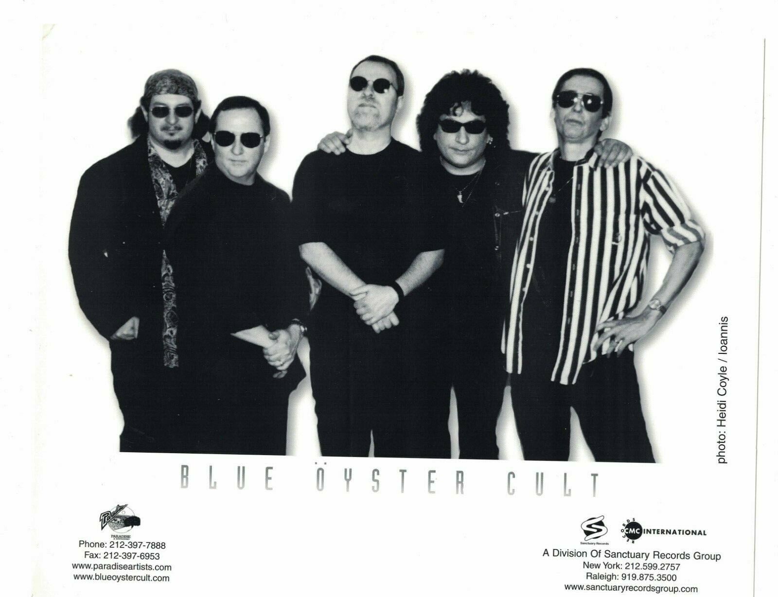 Blue Oyster Cult BOC USED 8 x 10