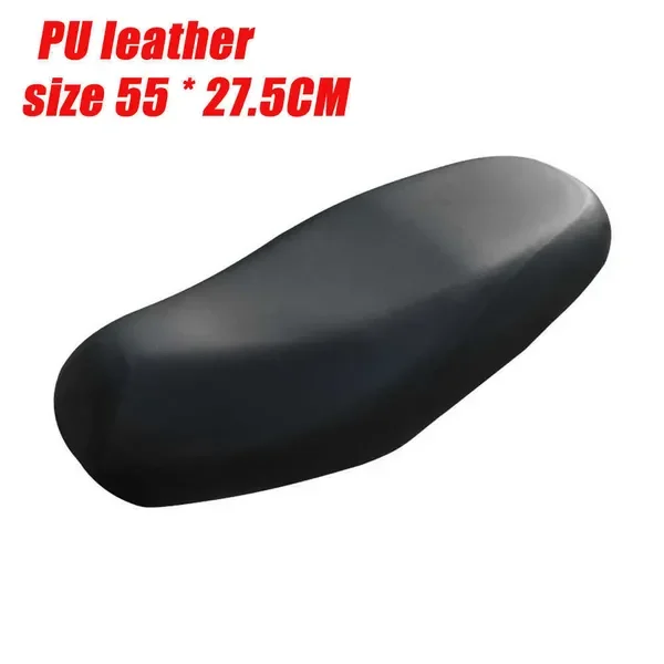 New PU Leather Cover Waterproof Sunproof Breathable Motorcycle Scooter Seat Cushion Protection Covers Accessories