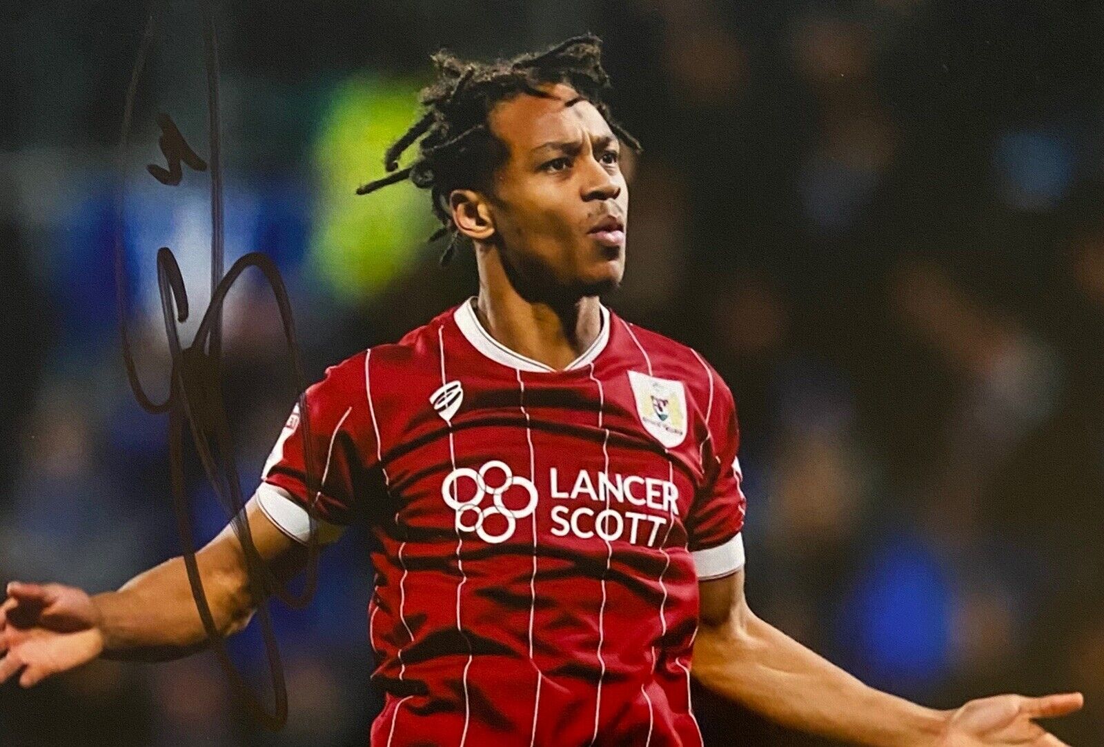 Bobby Reid Genuine Hand Signed 6X4 Photo Poster painting - Bristol City 3