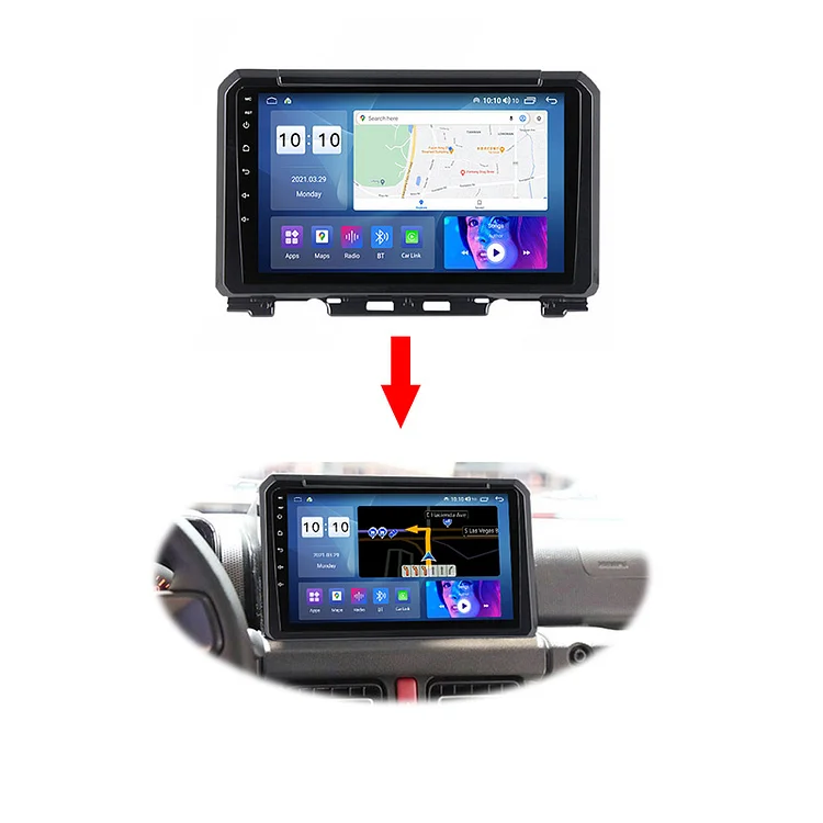 9 inch Android 11 navigation system GPS for Suzuki jimny 2018-2021 Multimedia dvd carplay android screen navigator ITN Auto